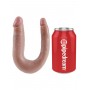 Двусторонний фаллоимитатор U-Shaped Small Double Trouble - 33,5 см. (Pipedream PD5513-21)