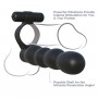 Эрекционное кольцо для двойного проникновения Posable Partner Double Penetrator (Pipedream PD5930-23)