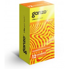 Ароматизированные презервативы Ganzo Juice - 12 шт. (Ganzo Ganzo Juice №12)