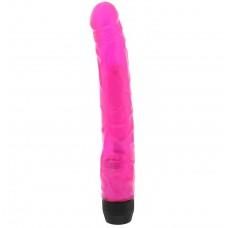 Розовый мультискоростной вибратор PINK POPSICLE 8.5 PINK VIBRATOR - 21,6 см. (NMC 110863)