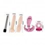 Вибронабор Sex Collection: эрекционное кольцо, вибратор и 3 насадки (Baile BW-012004)