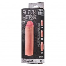 Фаллоудлинитель SUPER HERO Casanova - 18 см. (Lola toys 700109lola)