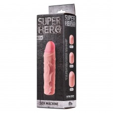 Фаллоудлинитель SUPER HERO Sex Machine - 15,5 см. (Lola toys 700105lola)