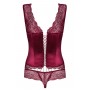 Корсаж-топ Miamor в комплекте с трусиками (Obsessive Miamor corset)