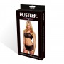 Полупрозрачный топ-бандо и мини-юбка (Hustler Lingerie HH159)