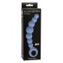 Синяя упругая анальная цепочка Flexible Wand - 18 см. (Lola Games 4202-02Lola)