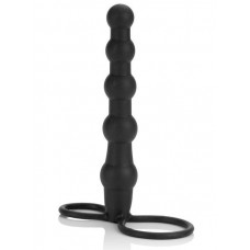 Насадка на пенис для двойного проникновения Silicone Beaded Double Rider - 14 см. (California Exotic Novelties SE-0415-15-3)