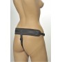 Чёрные трусики с плугом Kanikule Strap-on Harness Anatomic Thong (Kanikule KL-850502)