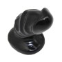 Чёрная анальная пробка-фаллос - 13 см. (Eroticon 30261)