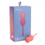 Коралловые вагинальные шарики с вибрацией Bloom (We-vibe SNBLSGA)