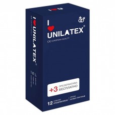 Ультрапрочные презервативы Unilatex Extra Strong - 12 шт. + 3 шт. в подарок (Unilatex Unilatex Extra Strong №12 + №3)