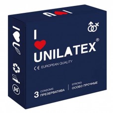 Ультрапрочные презервативы Unilatex Extra Strong - 3 шт. (Unilatex Unilatex Extra Strong №3)