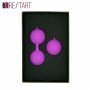 Фиолетовый набор для тренировки вагинальных мышц Kegel Balls (RestArt RA-302_f)