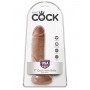 Фаллоимитатор-мулат с мошонкой 7  Cock with Balls - 19,4 см. (Pipedream PD5506-22)