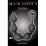Чёрная анальная цепочка Black Edition Anal Super Beads - 40 см. (Lola Games 4221-01lola)