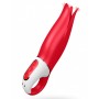 Красный вибратор Satisfyer Power Flower с лепестками - 18,8 см. (Satisfyer J6488-V)