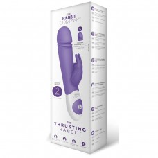 Фиолетовый вибратор с функцией толкания Thrusting Rabbit (The Rabbit Company TRC-016PUR)